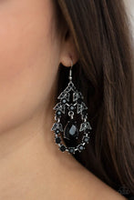 Load image into Gallery viewer, Garden Decorum - Black-Jewelry-Just Because Jewels, Paparazzi Accessories-Just Because Jewels