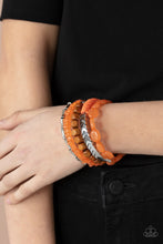 Load image into Gallery viewer, Outdoor Retreat - Orange-Jewelry-Just Because Jewels, Paparazzi Accessories-Just Because Jewels