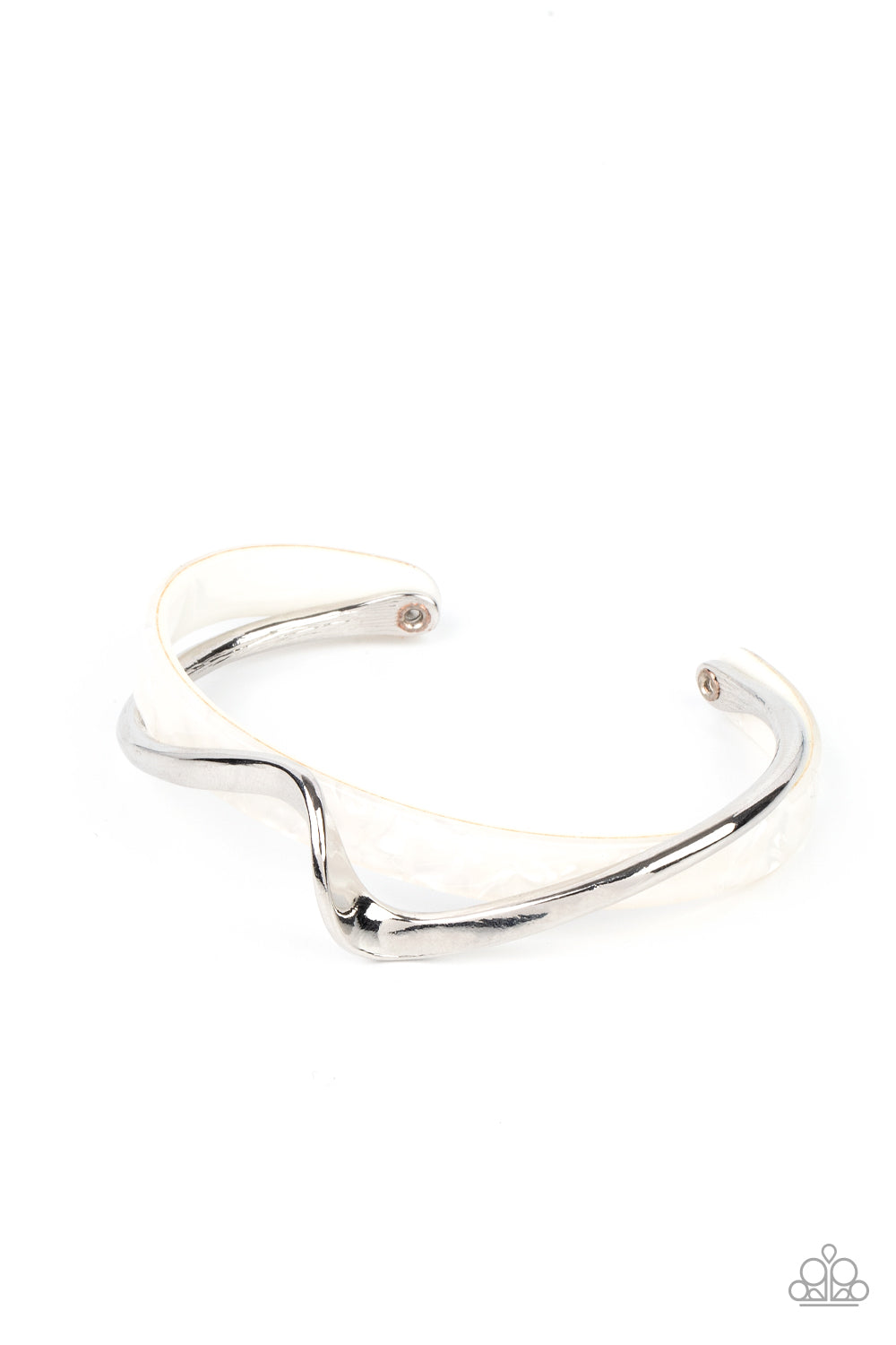 Craveable Curves - White-Jewelry-Just Because Jewels, Paparazzi Accessories-Just Because Jewels