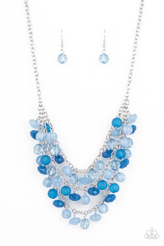 Fairytale Timelessness - Blue-Jewelry-Just Because Jewels, Paparazzi Accessories-Just Because Jewels