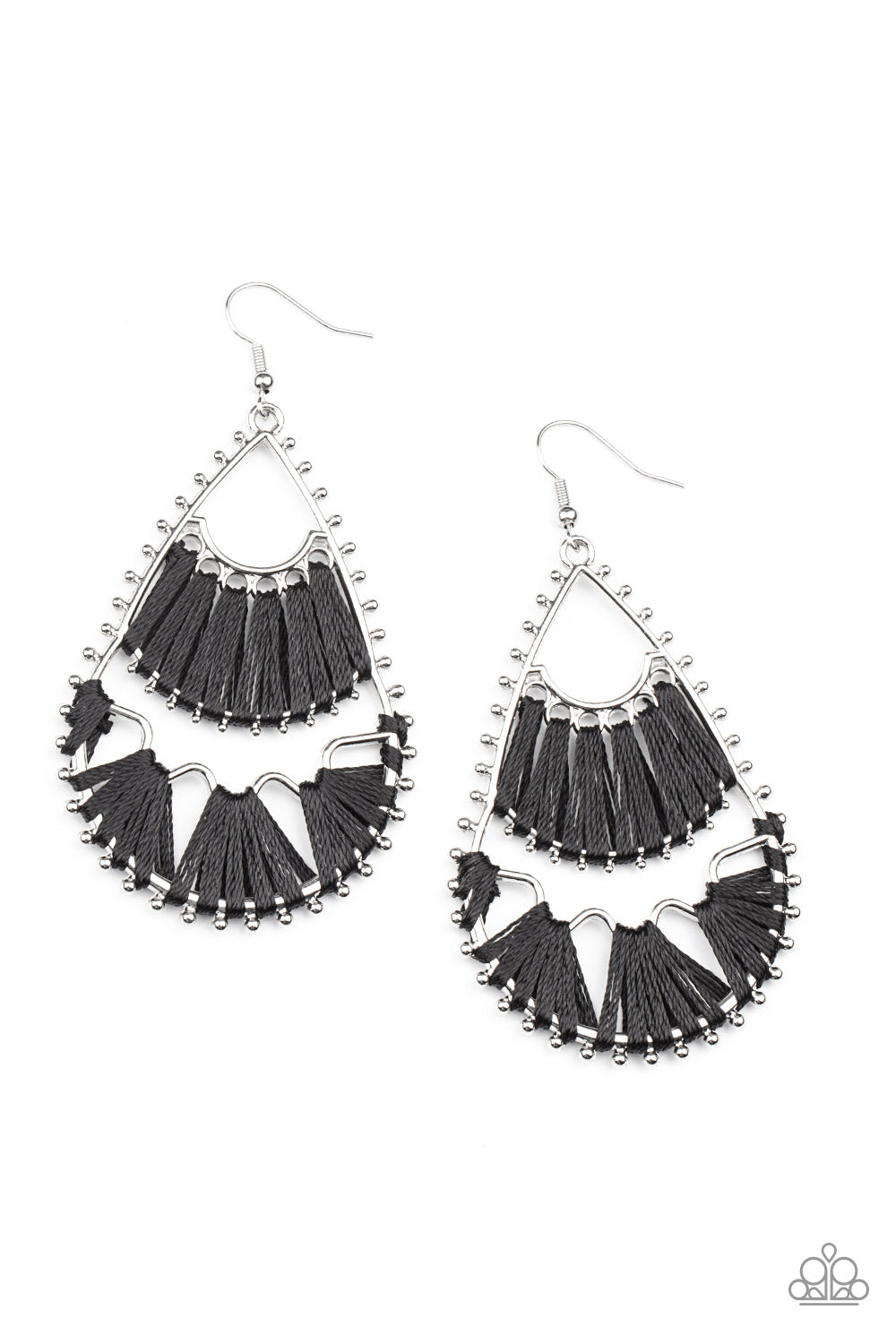 Samba Scene - Black-Jewelry-Just Because Jewels, Paparazzi Accessories-Just Because Jewels