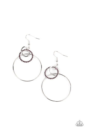 In An Orderly Fashion - Purple-Jewelry-Just Because Jewels, Paparazzi Accessories-Just Because Jewels