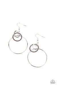 In An Orderly Fashion - Purple-Jewelry-Just Because Jewels, Paparazzi Accessories-Just Because Jewels