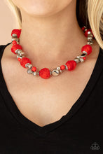 Load image into Gallery viewer, Vidi Vici VACATION - Red-Jewelry-Just Because Jewels, Paparazzi Accessories-Just Because Jewels