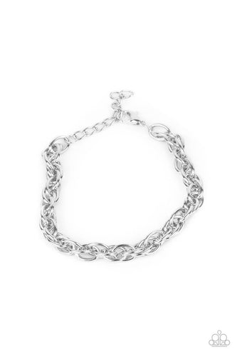 Executive Exclusive - Silver-Jewelry-Just Because Jewels, Paparazzi Accessories-Just Because Jewels