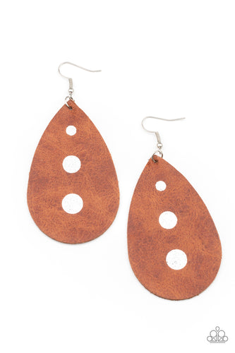 Rustic Torrent - Brown-Jewelry-Just Because Jewels, Paparazzi Accessories-Just Because Jewels