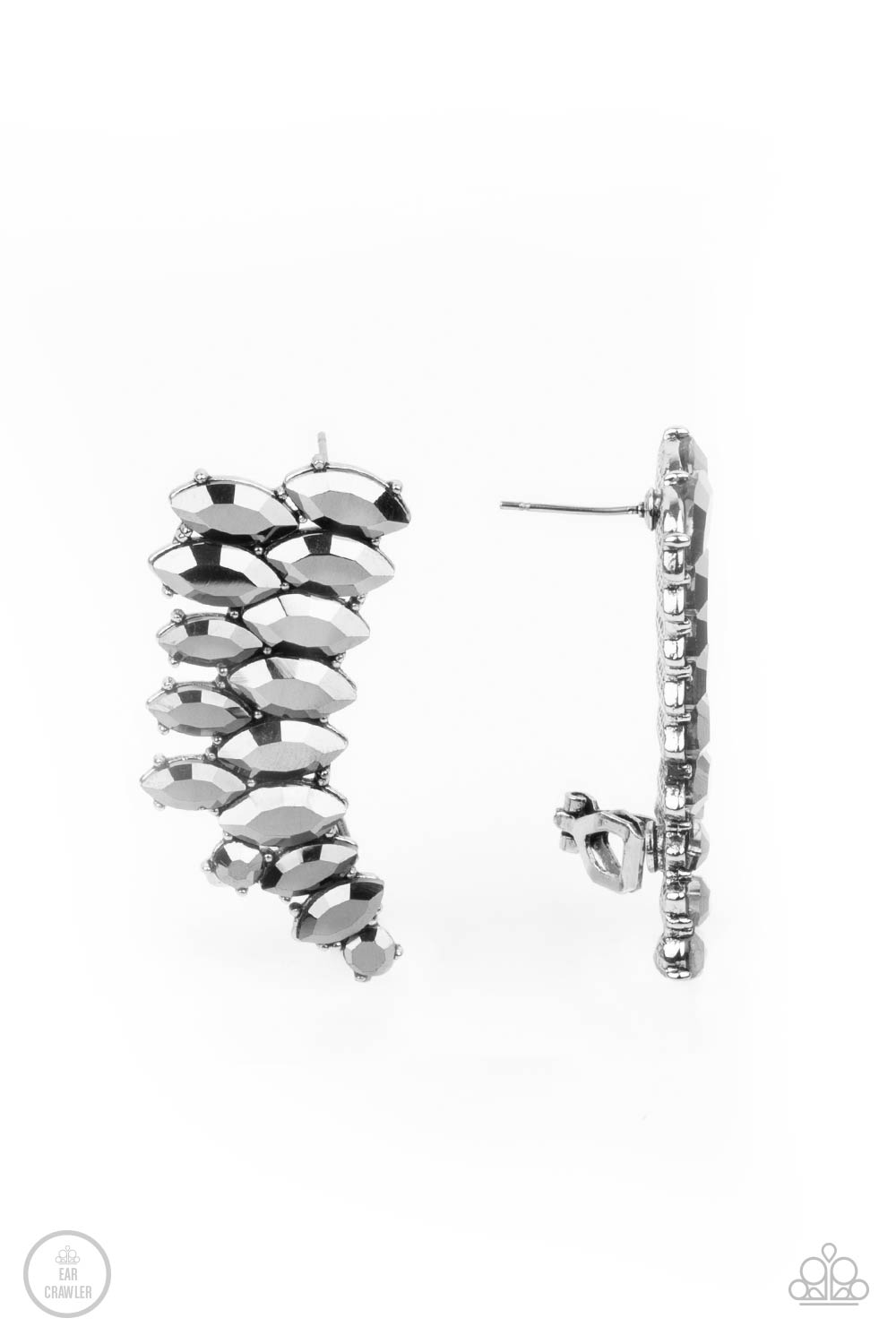 Explosive Elegance - Silver-Jewelry-Just Because Jewels, Paparazzi Accessories-Just Because Jewels
