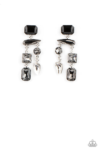 Hazard Pay - Silver-Jewelry-Just Because Jewels, Paparazzi Accessories-Just Because Jewels