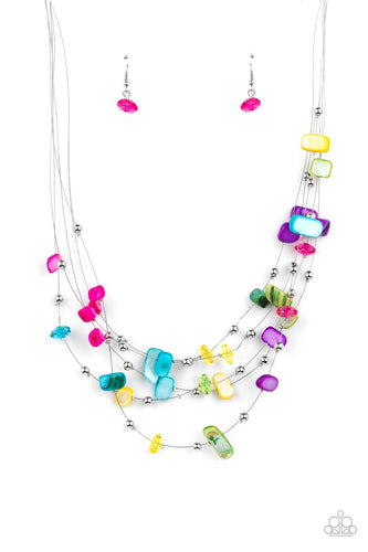 Prismatic Pebbles - Multi-Jewelry-Just Because Jewels, Paparazzi Accessories-Just Because Jewels