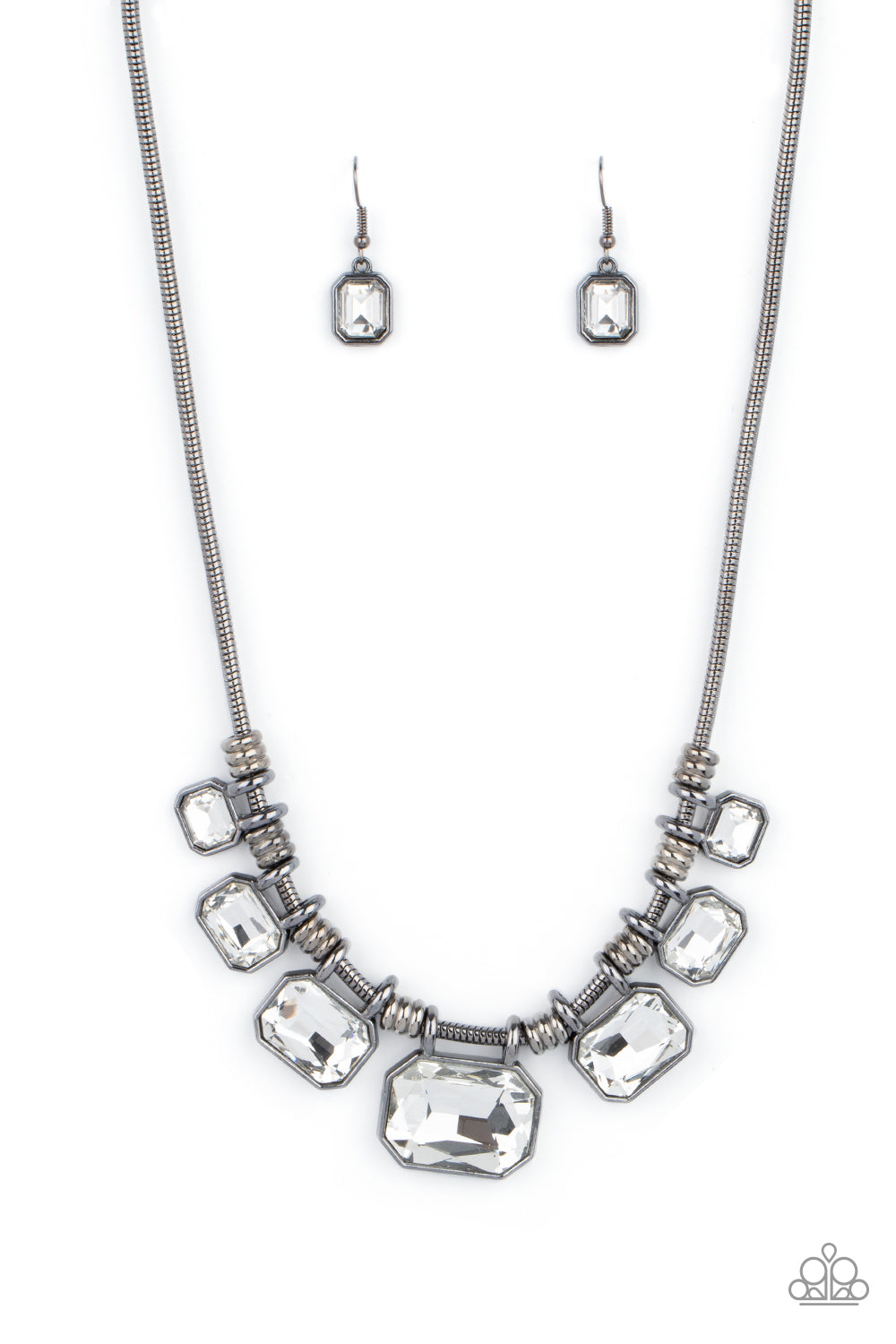 Urban Extravagance - Black-Jewelry-Just Because Jewels, Paparazzi Accessories-Just Because Jewels