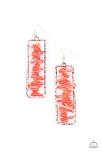 Don’t QUARRY, Be Happy - Red-Jewelry-Just Because Jewels, Paparazzi Accessories-Just Because Jewels