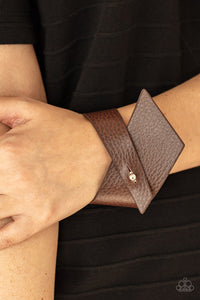 PIECE Offering - Brown-Jewelry-Just Because Jewels, Paparazzi Accessories-Just Because Jewels
