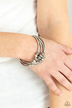 Load image into Gallery viewer, We Aim To Please - Silver-Jewelry-Just Because Jewels, Paparazzi Accessories-Just Because Jewels