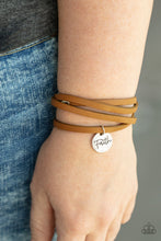 Load image into Gallery viewer, Wonderfully Worded - Brown-Jewelry-Just Because Jewels, Paparazzi Accessories-Just Because Jewels