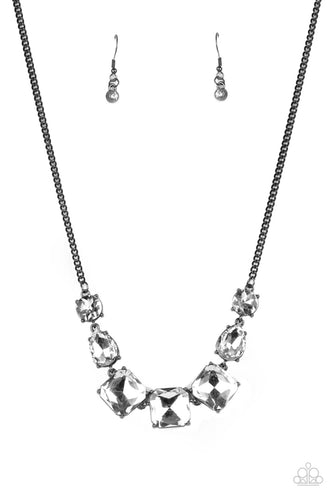 Unfiltered Confidence - Black-Jewelry-Just Because Jewels, Paparazzi Accessories-Just Because Jewels