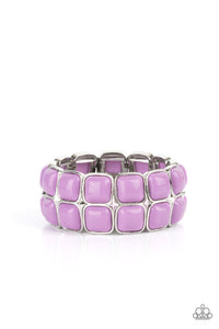 Double The DIVA-ttitude - Purple-Jewelry-Just Because Jewels, Paparazzi Accessories-Just Because Jewels