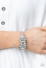 Load image into Gallery viewer, Call Me Old-Fashioned - White-Jewelry-Paparazzi Accessories, Just Because Jewels-Just Because Jewels
