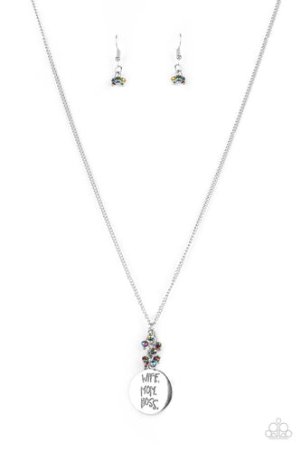 Words To Live By - Multi-Jewelry-Just Because Jewels, Paparazzi Accessories-Just Because Jewels