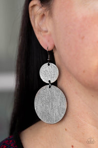 Status CYMBAL - Black-Jewelry-Just Because Jewels, Paparazzi Accessories-Just Because Jewels