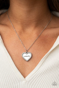 The Real Boss - White-Jewelry-Paparazzi Accessories-Just Because Jewels