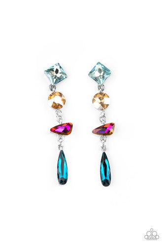 Rock Candy Elegance - Multi-Jewelry-Just Because Jewels, Paparazzi Accessories-Just Because Jewels