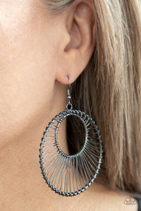 Artisan Applique - Black-Jewelry-Just Because Jewels, Paparazzi Accessories-Just Because Jewels