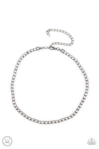 Starlight Radiance - Black-Jewelry-Just Because Jewels, Paparazzi Accessories-Just Because Jewels
