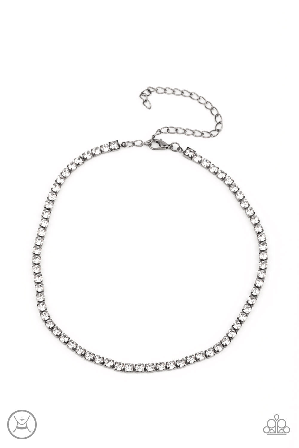 Starlight Radiance - Black-Jewelry-Just Because Jewels, Paparazzi Accessories-Just Because Jewels