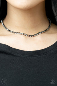 Starlight Radiance - Black-Jewelry-Just Because Jewels, Paparazzi Accessories-Just Because Jewels