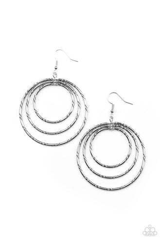 Vintage Vertigo - Silver-Jewelry-Paparazzi Accessories, Just Because Jewels-Just Because Jewels