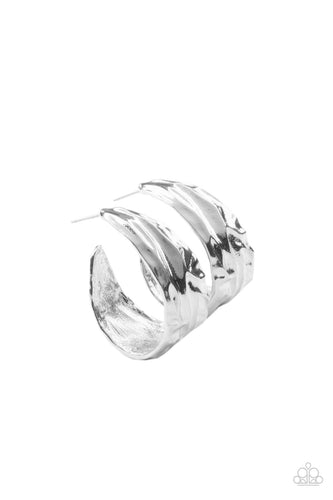 Badlands and Bellbottoms - Silver-Jewelry-Paparazzi Accessories, Just Because Jewels-Just Because Jewels