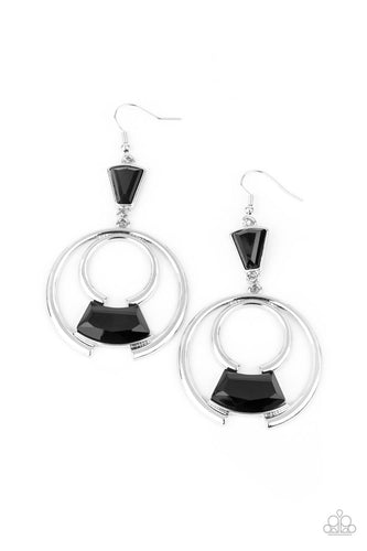 Deco Dancing - Black-Jewelry-Just Because Jewels, Paparazzi Accessories-Just Because Jewels