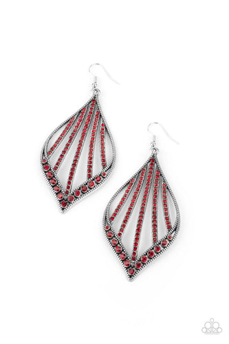 Showcase Sparkle - Red-Jewelry-Just Because Jewels, Paparazzi Accessories-Just Because Jewels