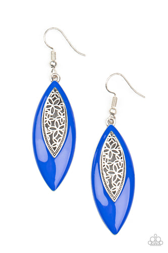 Venetian Vanity - Blue-Jewelry-Just Because Jewels, Paparazzi Accessories-Just Because Jewels