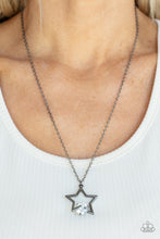 Load image into Gallery viewer, Starry Fireworks - Black-Jewelry-Paparazzi Accessories, Just Because Jewels-Just Because Jewels