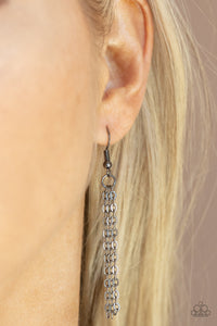 Starry Fireworks - Black-Jewelry-Paparazzi Accessories, Just Because Jewels-Just Because Jewels