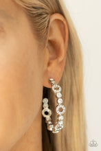 Load image into Gallery viewer, Swoon-Worthy Sparkle - White-Jewelry-Paparazzi Accessories, Just Because Jewels-Just Because Jewels