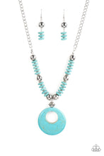 Load image into Gallery viewer, Oasis Goddess - Blue-Jewelry-Just Because Jewels, Paparazzi Accessories-Just Because Jewels