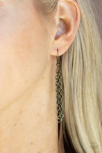 Load image into Gallery viewer, Guide To The Galaxy - Brass-Jewelry-Just Because Jewels, Paparazzi Accessories-Just Because Jewels