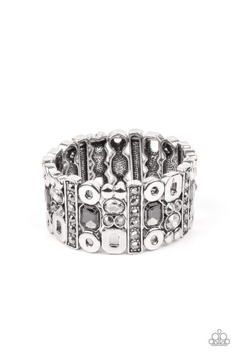 Dynamically Diverse - Silver-Jewelry-Just Because Jewels, Paparazzi Accessories-Just Because Jewels