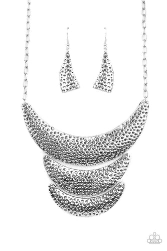 Moonwalk Magic - Silver-Jewelry-Just Because Jewels, Paparazzi Accessories-Just Because Jewels
