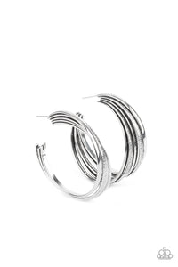 In Sync - Silver-Jewelry-Just Because Jewels, Paparazzi Accessories-Just Because Jewels