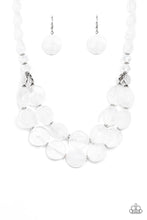 Load image into Gallery viewer, Beach Day Demure - White-Jewelry-Just Because Jewels, Paparazzi Accessories-Just Because Jewels