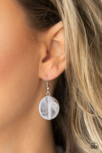 Beach Day Demure - White-Jewelry-Just Because Jewels, Paparazzi Accessories-Just Because Jewels
