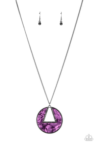 Chromatic Couture - Purple-Jewelry-Just Because Jewels, Paparazzi Accessories-Just Because Jewels