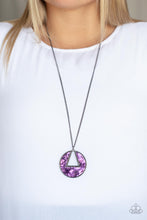 Load image into Gallery viewer, Chromatic Couture - Purple-Jewelry-Just Because Jewels, Paparazzi Accessories-Just Because Jewels