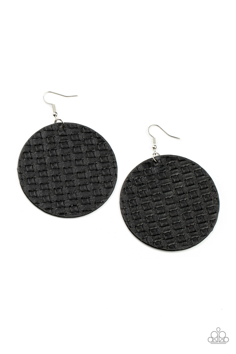 WEAVE Me Out Of It - Black-Jewelry-Paparazzi Accessories-Just Because Jewels