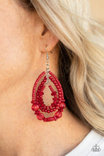 Load image into Gallery viewer, Prana Party - Red-Jewelry-Just Because Jewels, Paparazzi Accessories-Just Because Jewels
