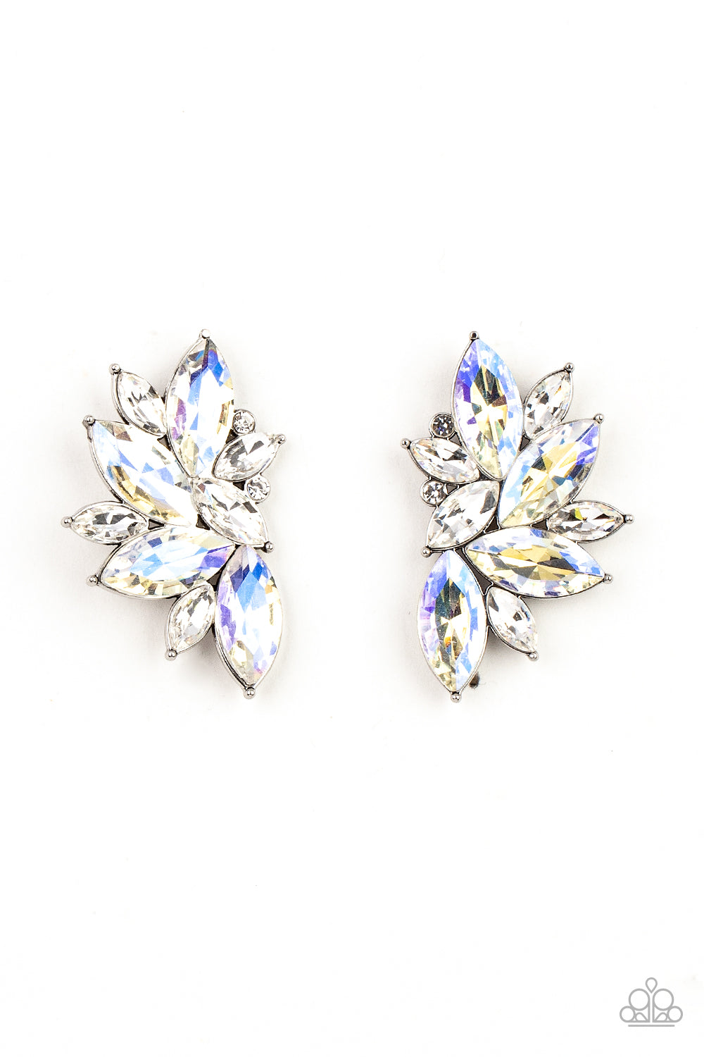 Instant Iridescence - White-Jewelry-Paparazzi Accessories, Just Because Jewels-Just Because Jewels