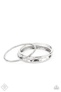 Confidently Curvaceous - White-Jewelry-Just Because Jewels, Paparazzi Accessories-Just Because Jewels